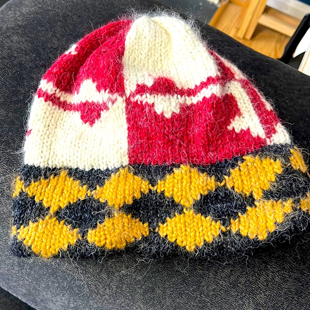 Maryland Flag knit hat